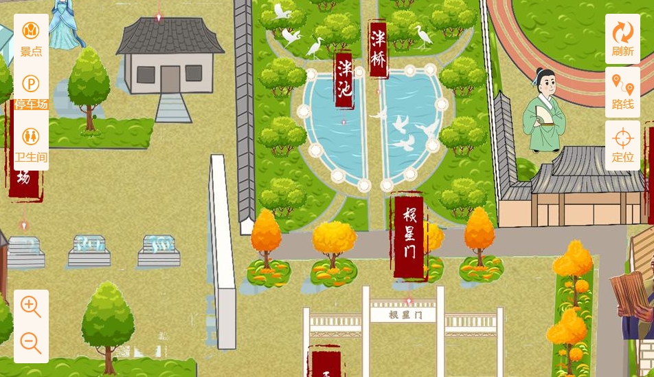 手绘地图景区语音讲解导览系统：智慧景区建设的基石